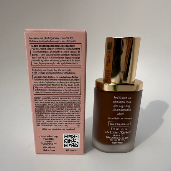 Sisley Paris 8N Espresso Phyto-Teint Perfection Foundation Luminous Long Wear - Picture 3 of 13